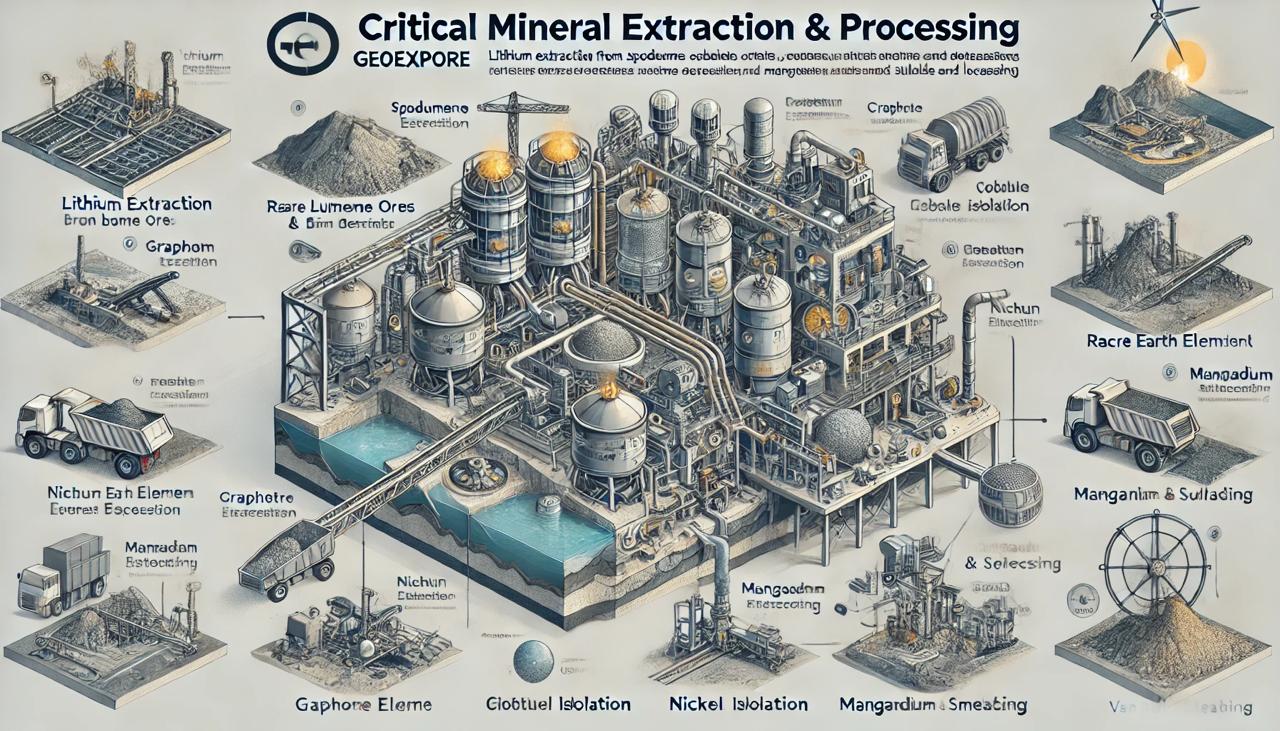 Unlocking the Wealth of Critical Minerals: GeoExpOre’s Expertise in Extraction and Processing